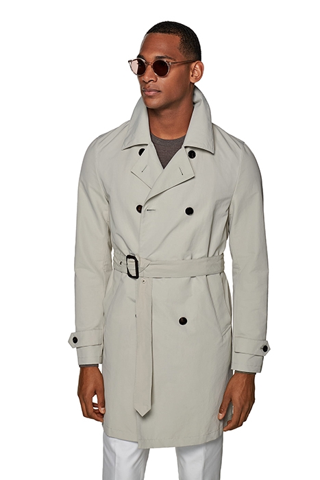 LIGHT BROWN TRENCH COAT 1