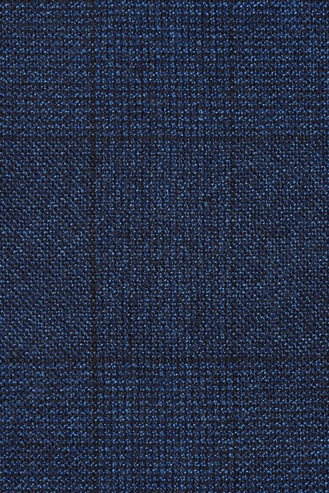 MID BLUE CHECKED SIENNA SUIT 6