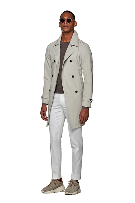 LIGHT BROWN TRENCH COAT 4