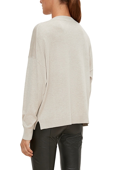 KNIT SWEATER BROWN 2