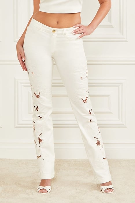 WHITE STRAIGHT LEG 1