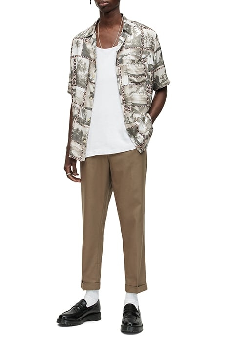 TALLIS TROUSER ASH KHAKI BROWN 2