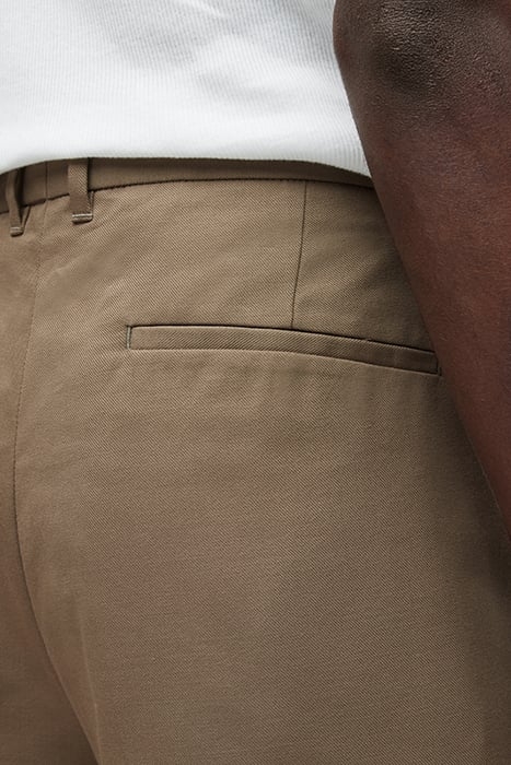 TALLIS TROUSER ASH KHAKI BROWN 6