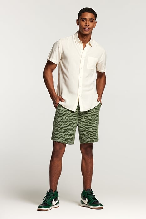 ETHAN SHORTSLEEVE SHIRT NAVAJO WHITE 4