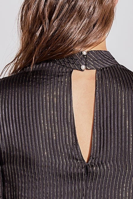 SILK AND GOLD THREAD PURE EDITION HIGH-NECK BLOUSE 4
