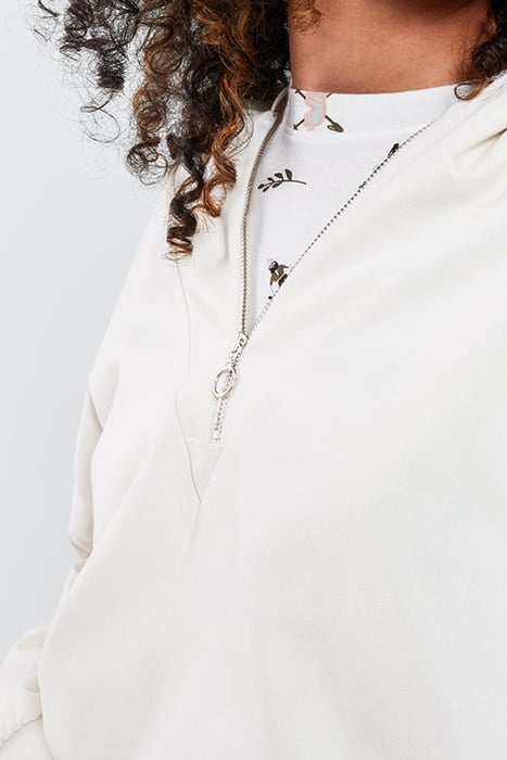 OFF-WHITE HOODED ZIPPED BLOUSE 4