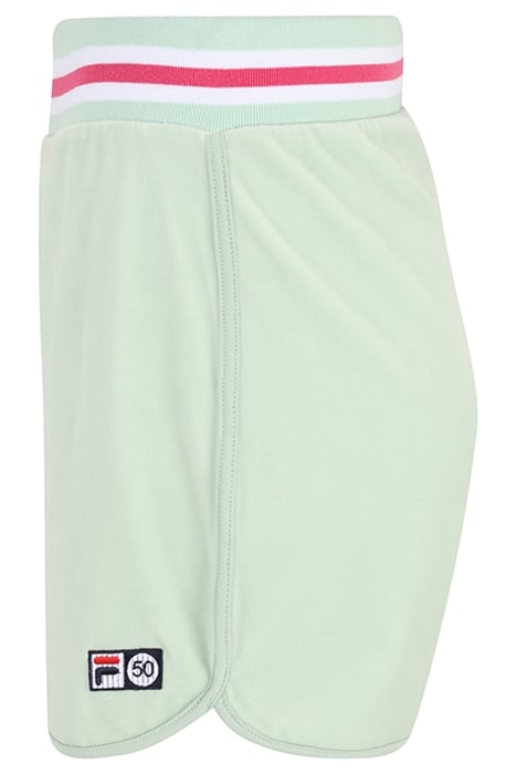 ZELL HIGH WAIST SHORTS SILT GREEN 3