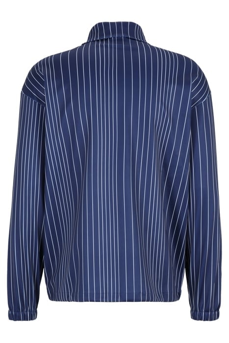 TAARSTEDT STRIPED TRACK JACKET MEDIEVAL BLUE/ANTIQUE WHITE I 2