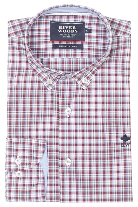 CF LS PRINCETON CLR SHIRT RED 1