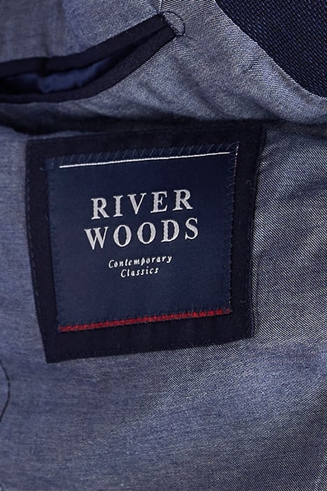 2-BTN ROUND POCKET BLAZER BLUE 8