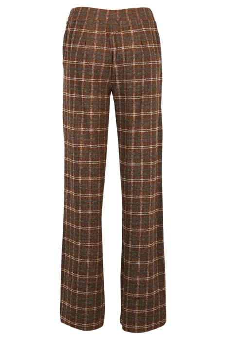 CLASSIC PANT CARREAUX BROWN 4