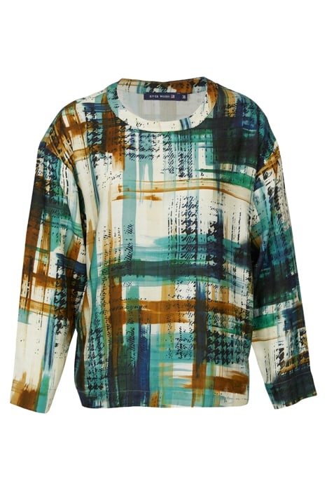 ROUND NECK BLOUSE MULTI 1