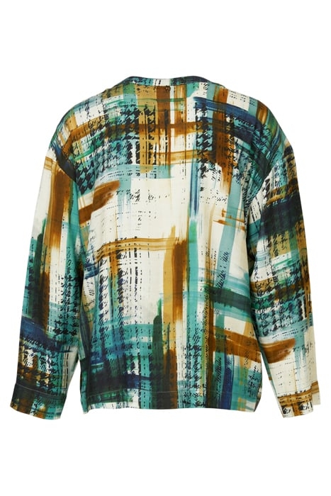 ROUND NECK BLOUSE MULTI 4