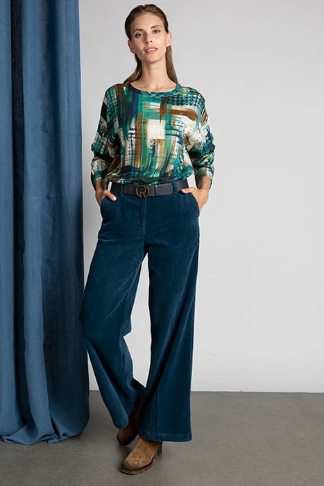 ROUND NECK BLOUSE MULTI 2