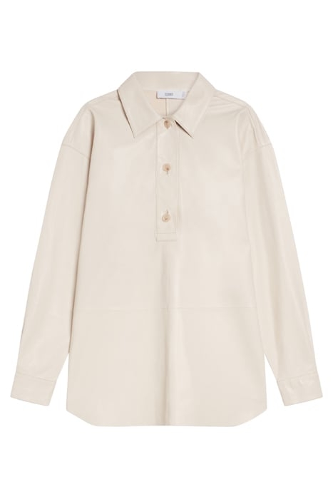 CLOSED WOMEN LEATHER SHIRT SHIRTS & BLOUSES NUDE 5