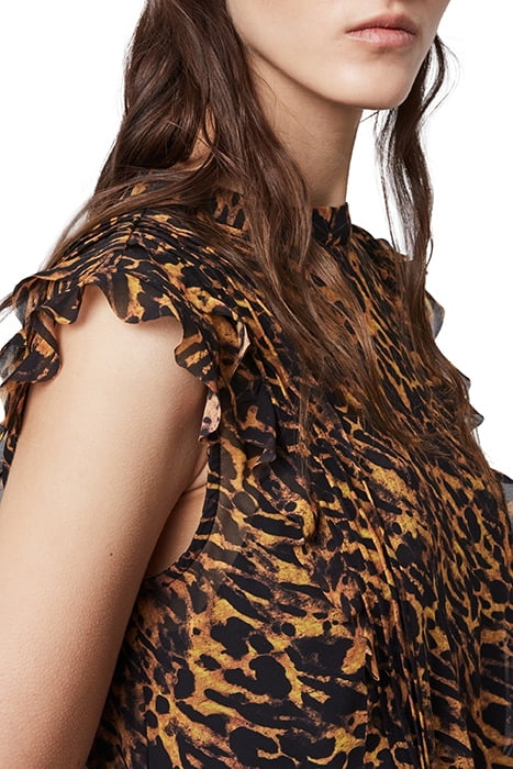 HALI AMBIENT DRESS BROWN 5