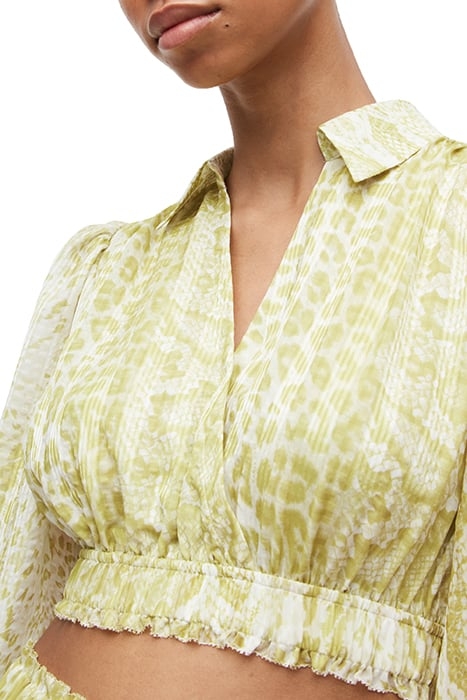 CLARA NOCHE TOP LIME GREEN 5