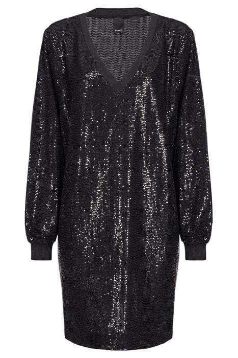 ALLAMANDA ABITO JERSEY EFFETTO BLACK 1