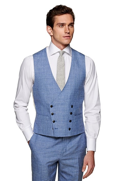 LIGHT BLUE WAISTCOAT 1