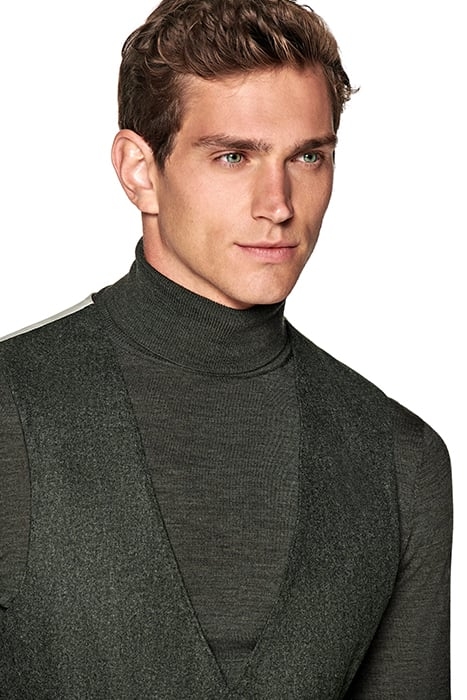 DARK GREEN WAISTCOAT 4