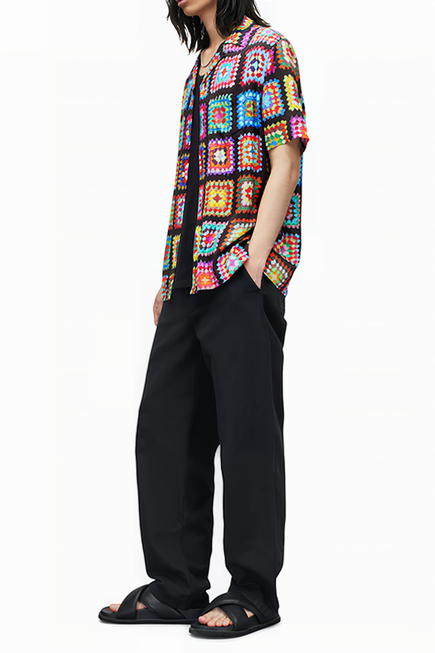 TUNIS SS SHIRT JET BLACK 2