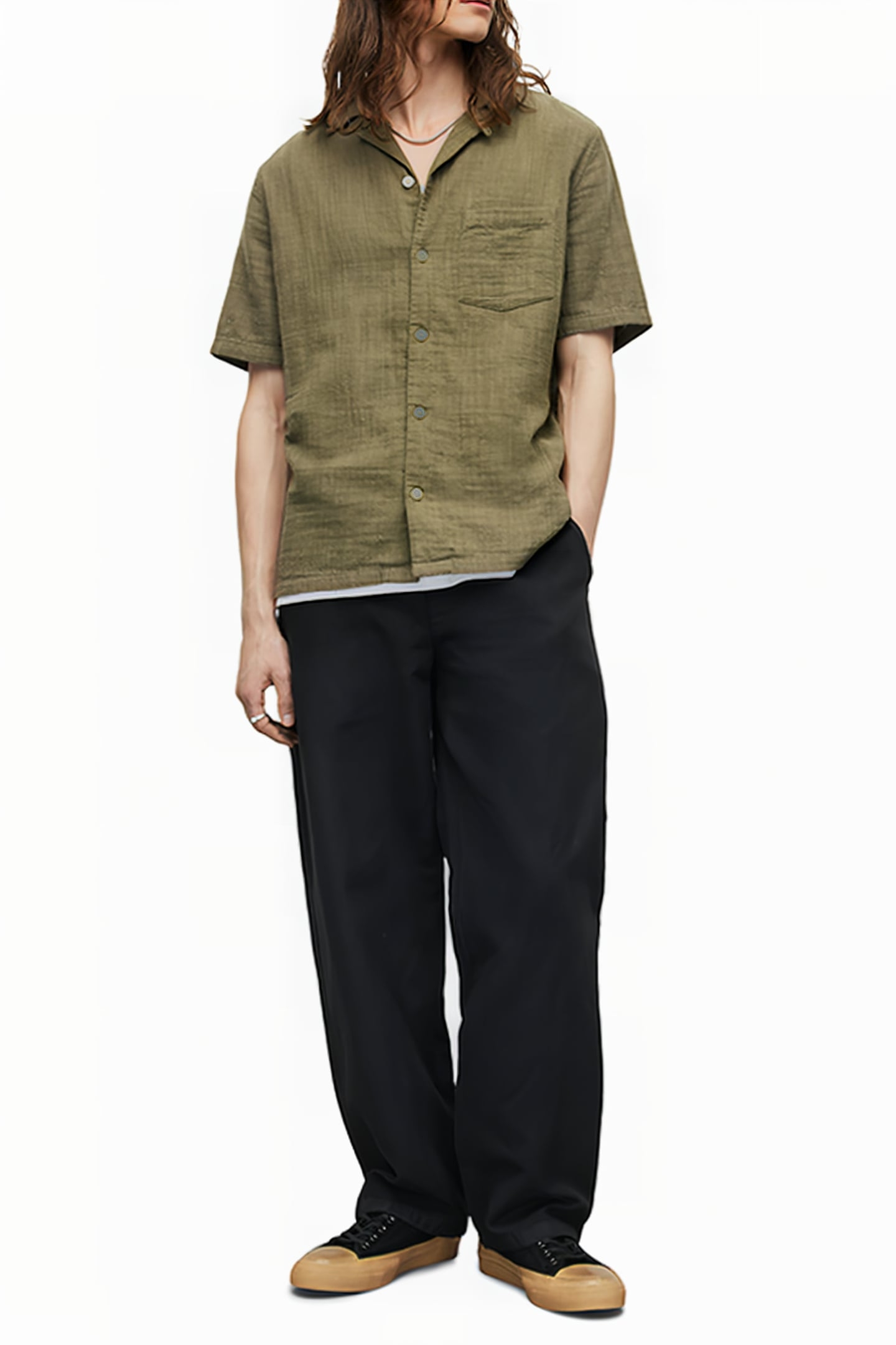 VEDRA SS SHIRT EARTHY BROWN 1