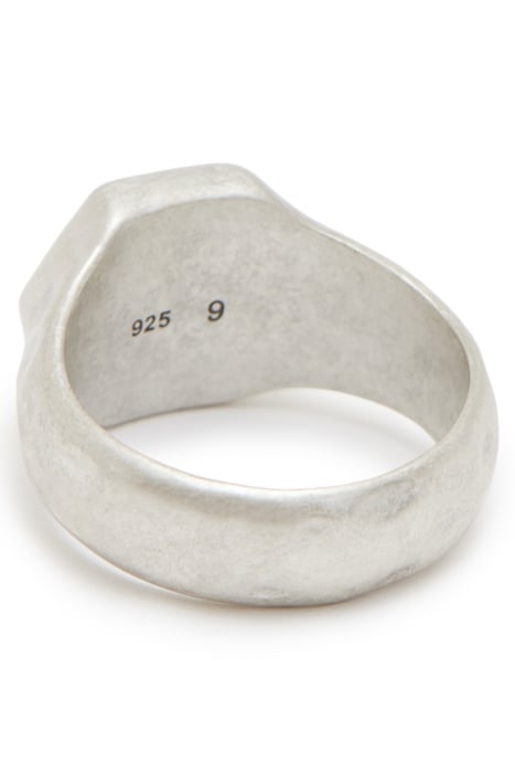 HELI STONE HEX RING MAHOGNY 4