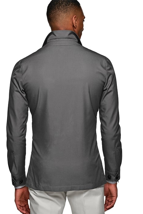 MID GREY GREENWICH SHIRT JACKET 2