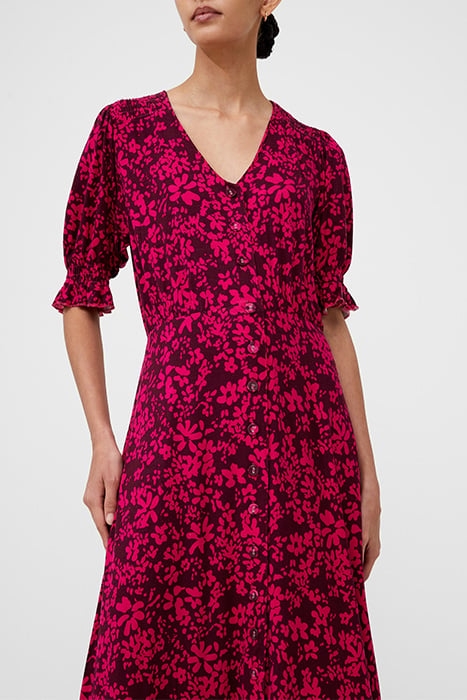 VEE BUTTON-THRU M PLUM/HOT PINK 4