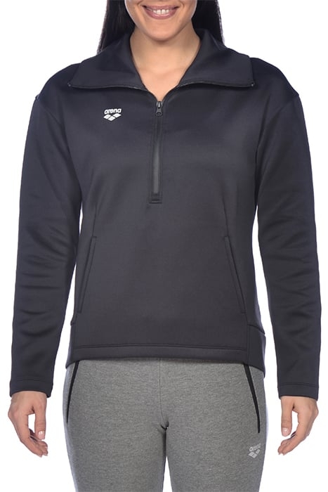 W L/S SPACER HALZ ZIP BLACK 2