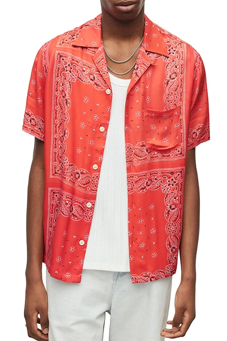 TIKAL SS SHIRT RUBY RED 1