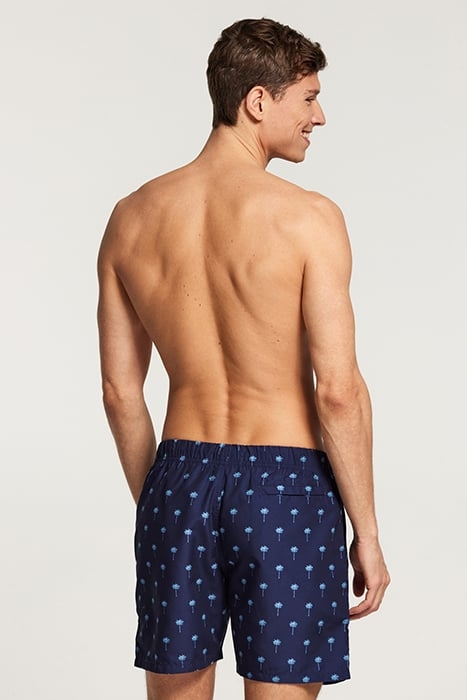 SWIMSHORT SCRATCHED SHIWI PALM DARK NAVY DARK NAVY 3