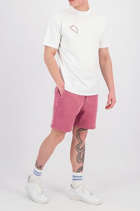 SPIN SWEATSHORT RED 3