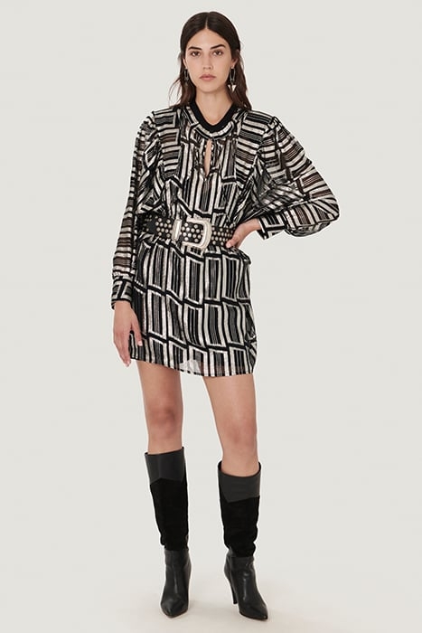 CAT BLACK/SILVER DRESS 2