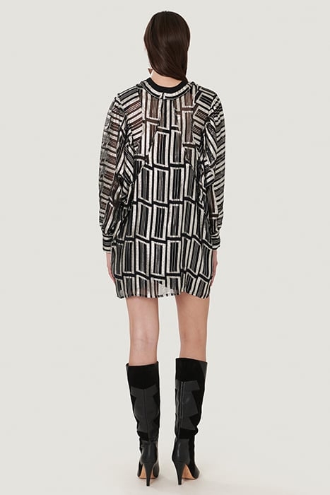 CAT BLACK/SILVER DRESS 3