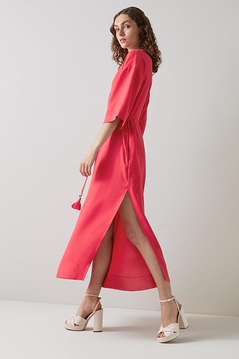 CAPRII MIDI DRESS RED 4