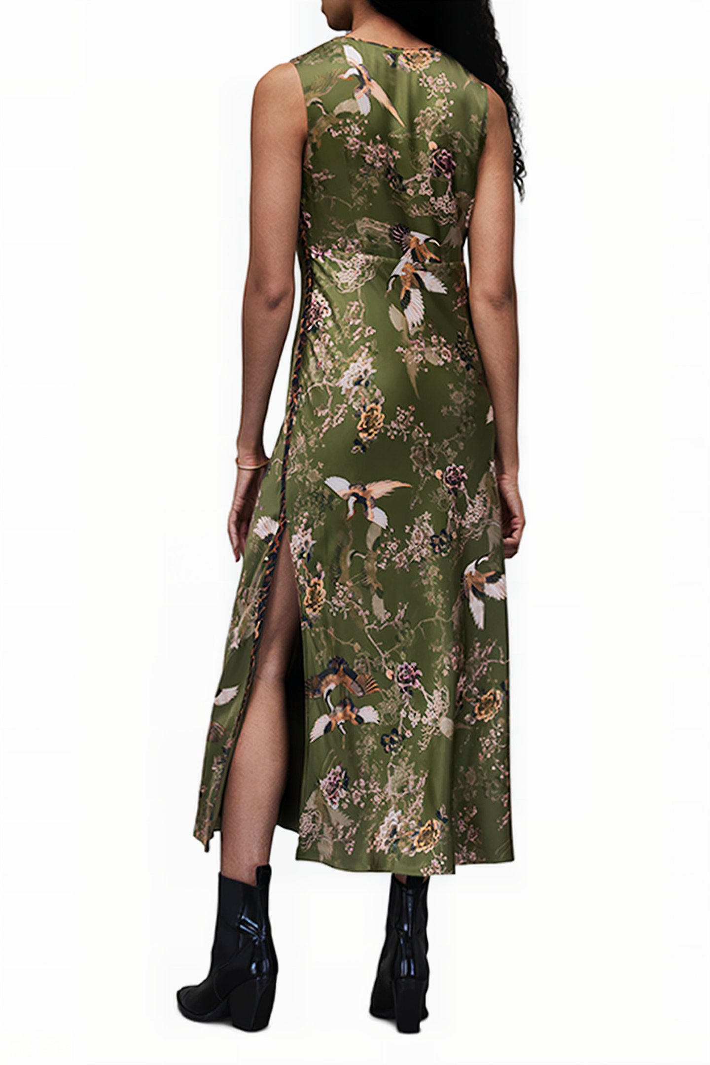 KARLA PEGGY DRESS KHAKI GREEN 2