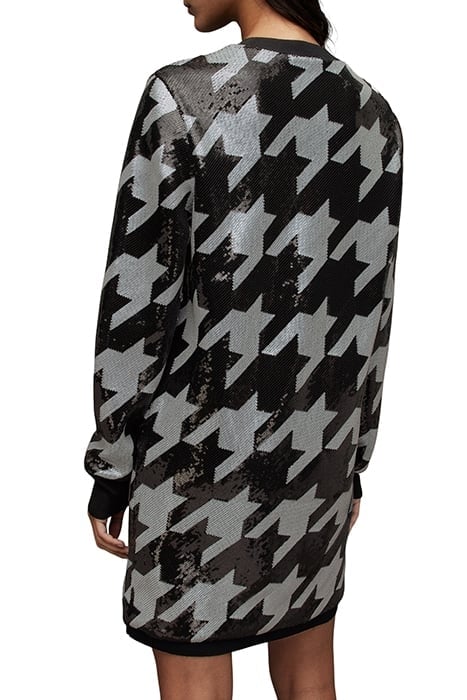 JUELA TONI DRESS BLACK/WHITE 2