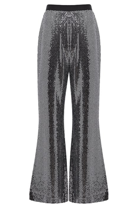 VALERIA WIDE-LEG & FLARED PANTS SILVER 7