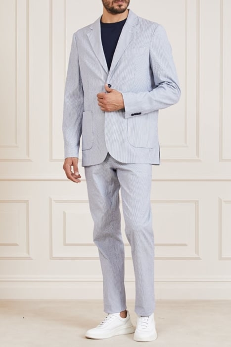 GRANT PATCH PKTS BLUE AND WHITE BLAZER 3