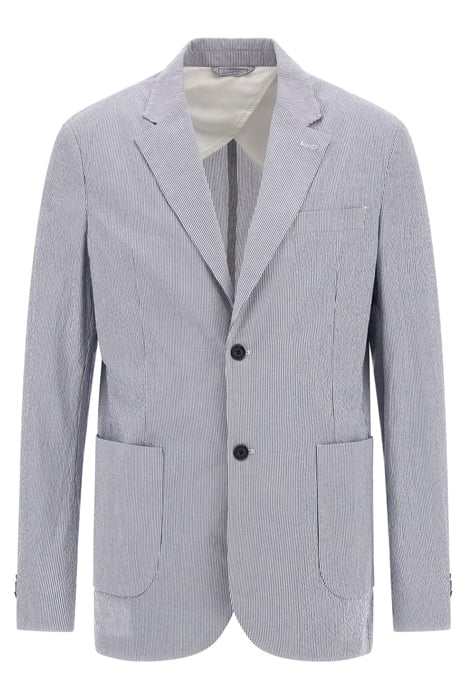 GRANT PATCH PKTS BLUE AND WHITE BLAZER 5