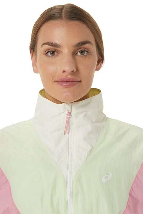 TIGER TRACKSUIT JACKET FRUIT PUNCH/WHISPER GREEN/CREAM 5