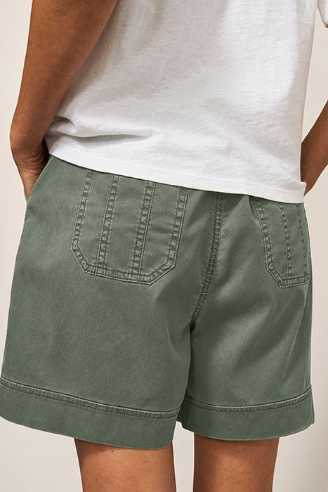 MOLLIE COMBAT SHORTS KHAKI GREEN 2