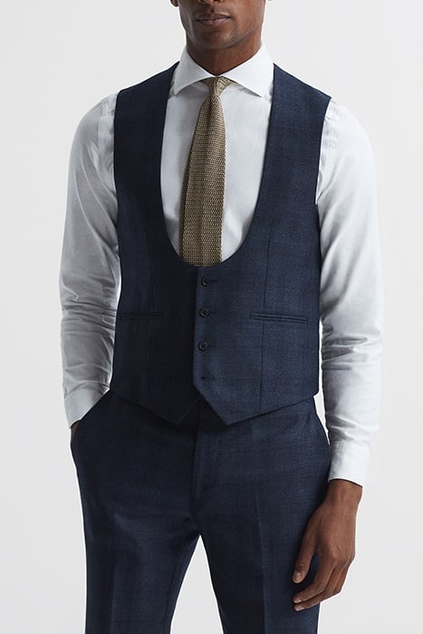 ANCROFT WAISTCOAT NAVY 1