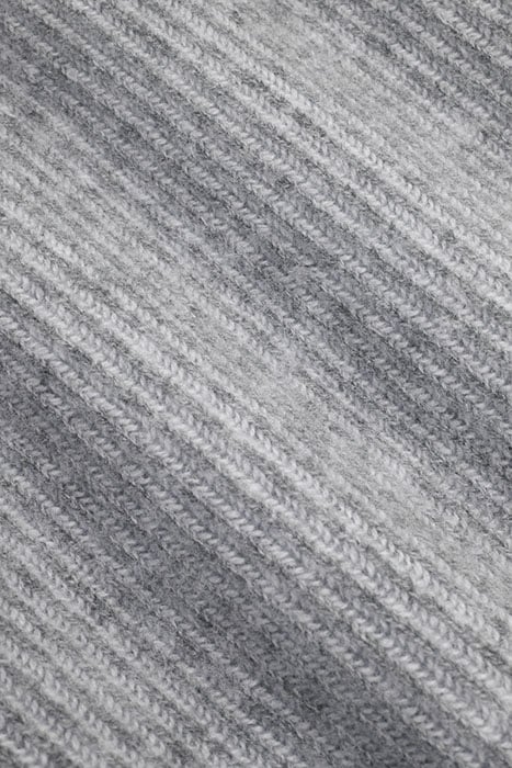 GREY RIBBED CREWNECK GREY 8