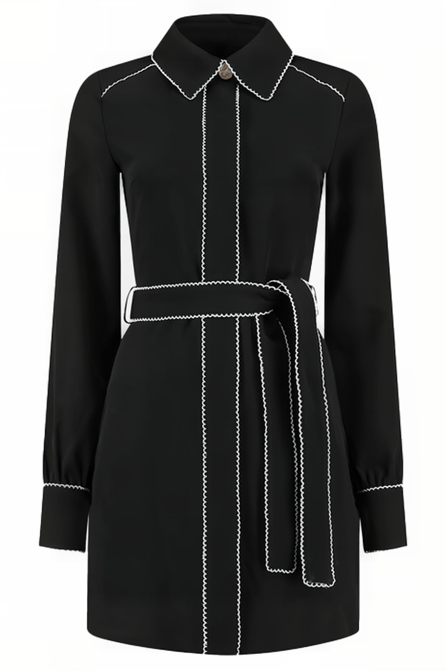 RORY TAPE DRESS BLACK 3