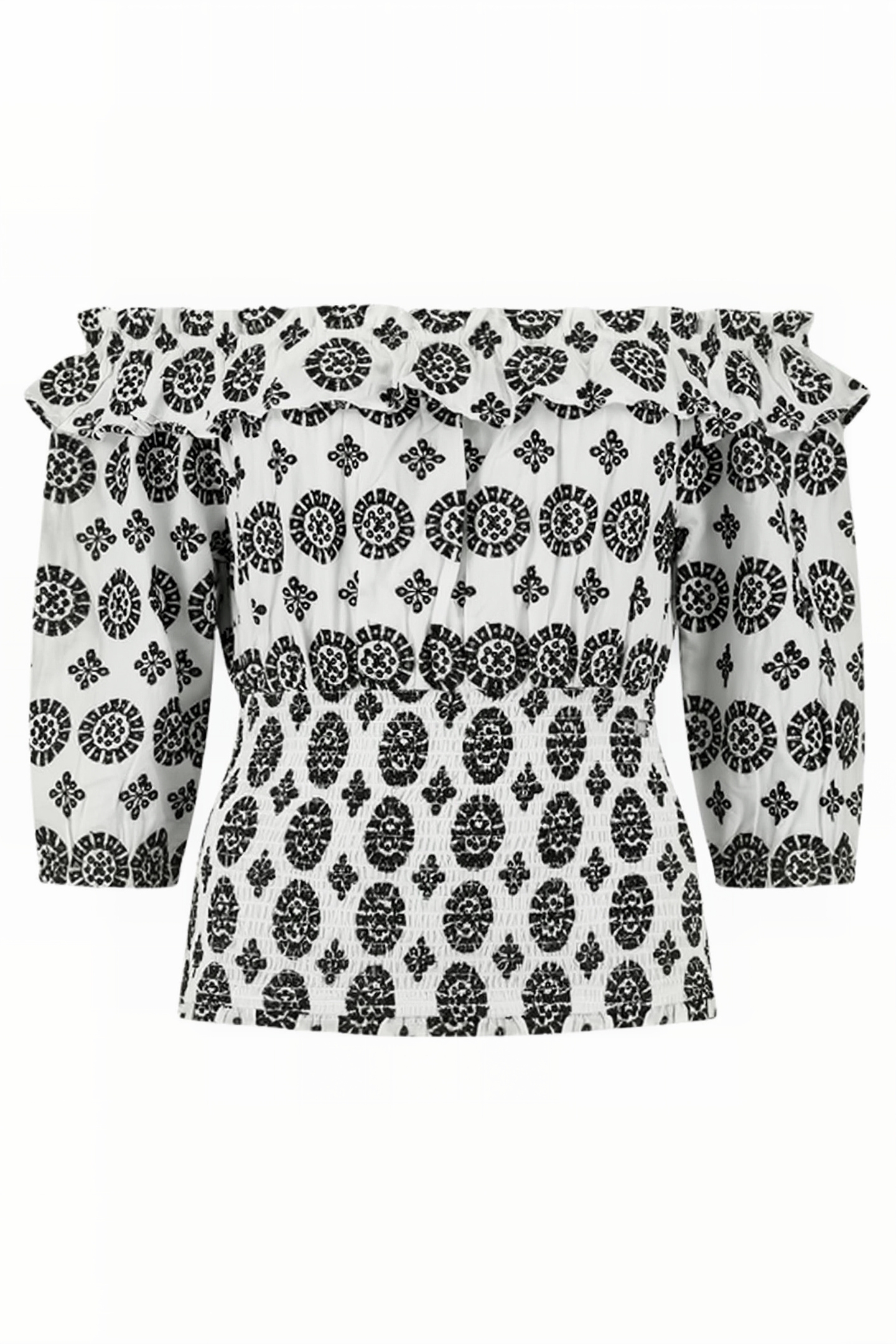 LAURA TOP STAR WHITE 3