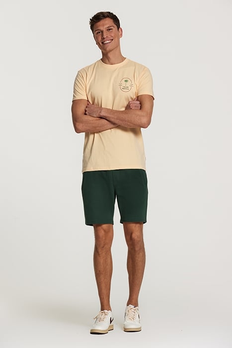 MEN TEE TULUM PALM CAYMAN PEACH ORANGE 3