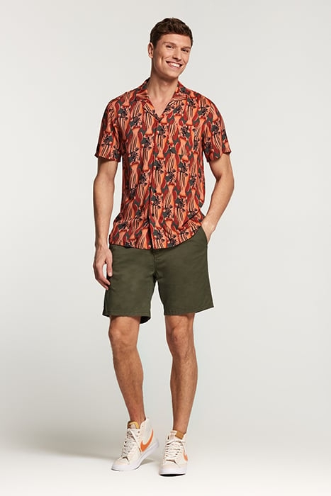 MEN SHORTSLEEVE SHIRT CATCH OF THE DAY SMOKEY GREEN 3