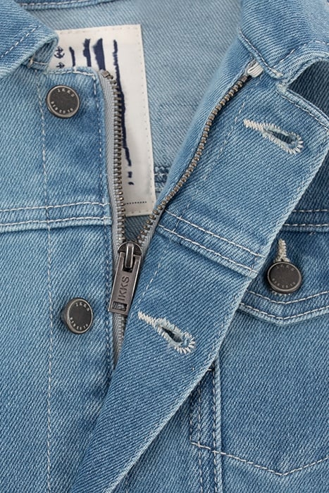 BLUE DENIM JACKET WITH DETACHABLE HOOD 8